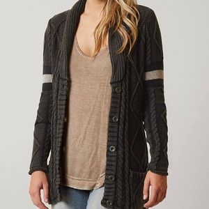 Gilded Intent Boyfriend Knit Cardigan